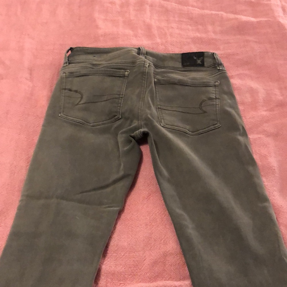 Grey jeans